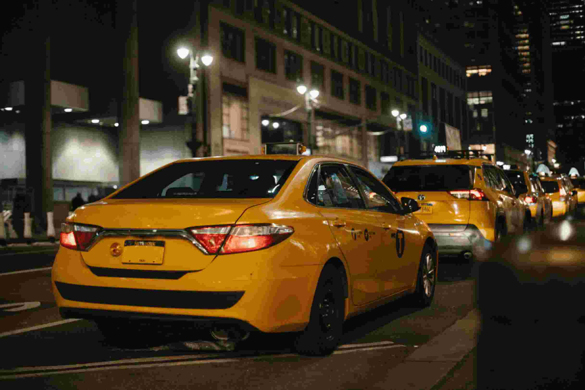 Photo of a taxi